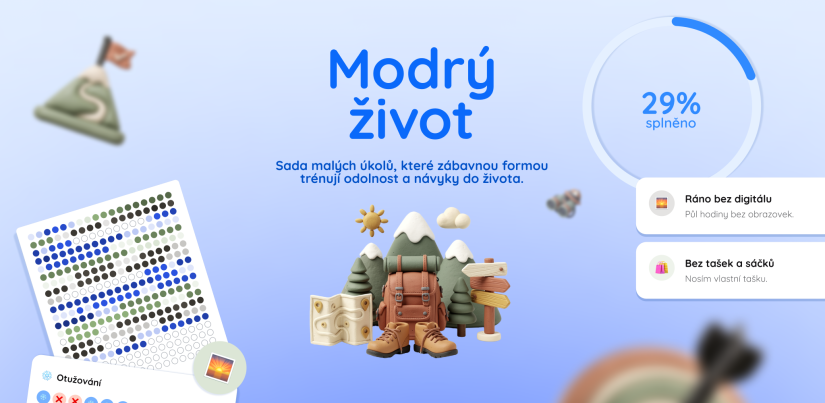 Aplikace Modrý život