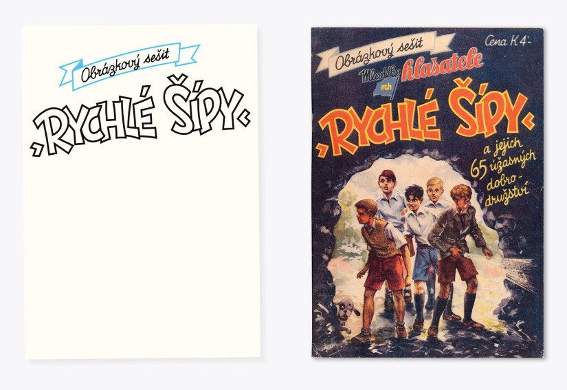 Rychlé šípy reprint