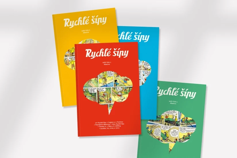 sešity Rychlých šípů